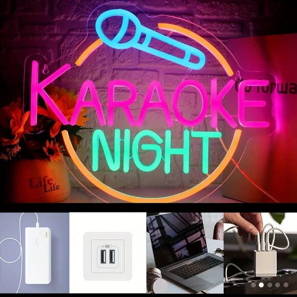 KARAOKE NEON LED SIGN - Picture 2 of 3